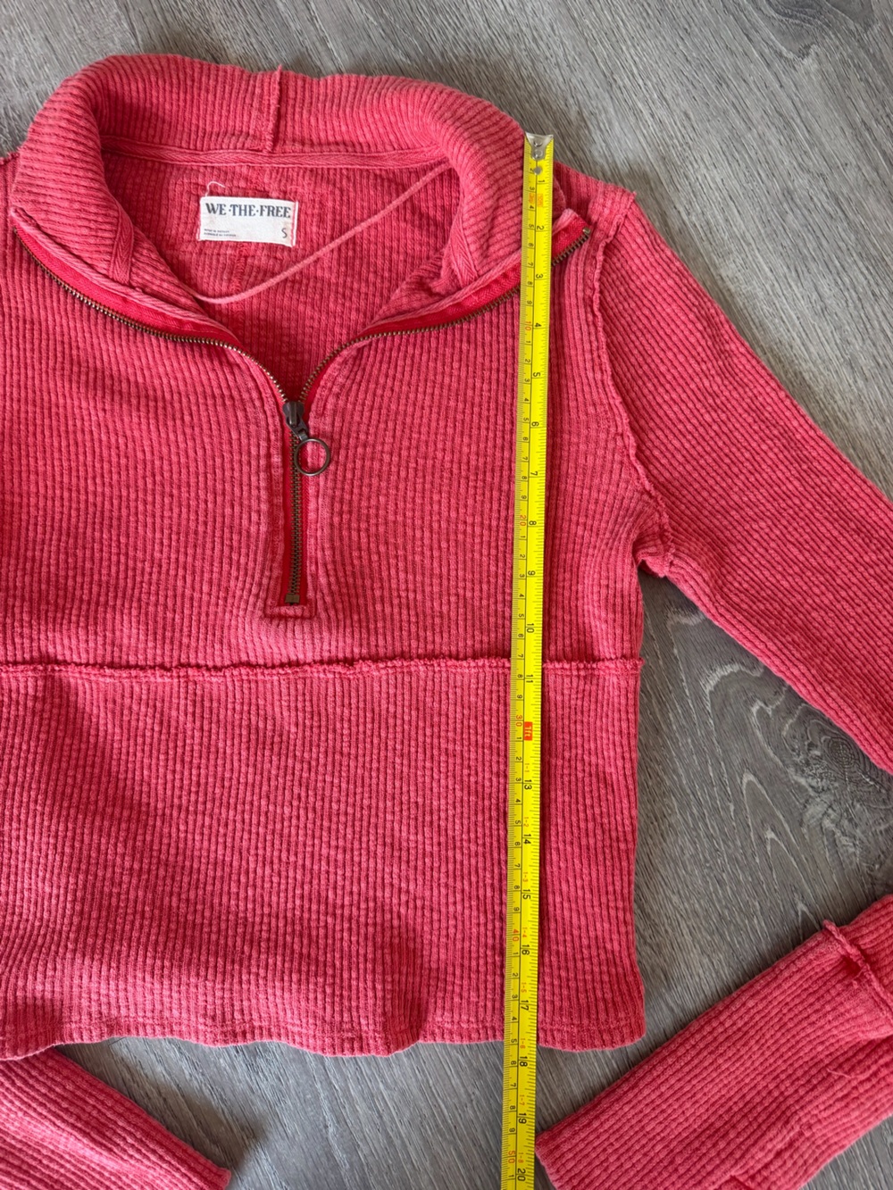 Free People Ribbed Half-Zip - Picture 7 of 10